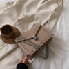 Scrub Leather Small Shoulder Simple Bags For Women 2020 Chain Rivet Lock Crossbody Bag Female Travel Mini Bags