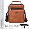 JEEP BULUO Brand Men's Crossbody Shoulder Bags High quality Tote Fashion Business Man Messenger Bag Big Size Split Leather Bags