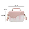 FGGS-3 color Leather Shoulder Bags For Women Messenger Bags Fashion Hit Color Piano Printing Handbag Sweet Style Crossbody Bags