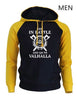 Autumn Winter Fleece Sweatshirt Men 2019 New Fashion Brand Men's Clothing Raglan Sleeve Hoodies VIKINGS Harajuku Hoody Pullovers