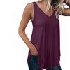 Plus Size 5XL Summer Fashion Casual Pure Color Tops Camis Vest Tee Top Female Women's Sleeveless Shirt Blusas Femininas Clothing