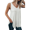 Plus Size 5XL Summer Fashion Casual Pure Color Tops Camis Vest Tee Top Female Women's Sleeveless Shirt Blusas Femininas Clothing